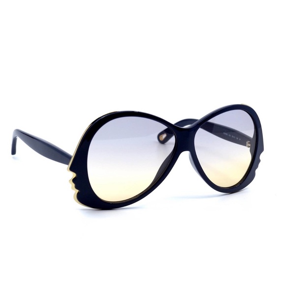 Navy Blue Chole Royal Blue Sunglasses